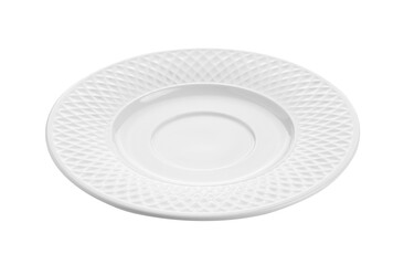 empty ceramic plate isolated on transparent png
