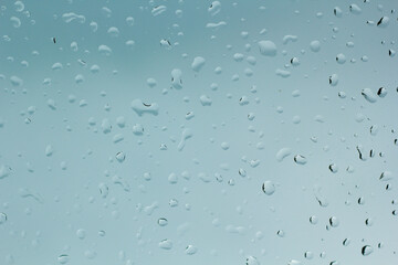 raindrops on window background.