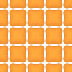 Pattern homemade cookie different taste in pastry biscuit
