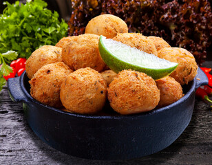 salt cod fritters