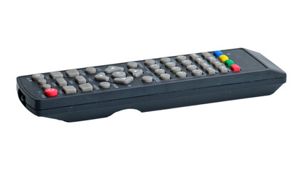 Seamless Control, Isolated TV Remote on White or Transparent Background