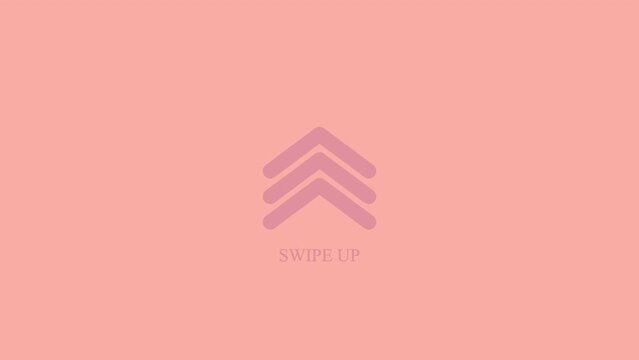 Engaging Call-to-Action: Swipe Up Arrow