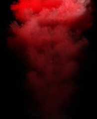 abstract background red smoke on black background
