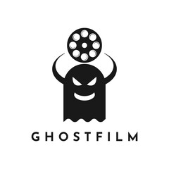 Ghost film logo design idea