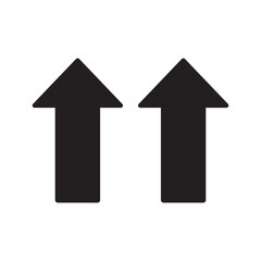 Fototapeta premium arrow flat icon vector illustration