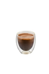 Transparent background of hot chocolate