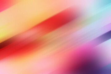 Obraz premium Abstract geometric stripes Background defocused Vivid blurred colorful wallpaper illustration