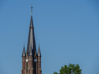 Obraz premium Die Kirche St. Ludgerus in Weseke im Münsterland