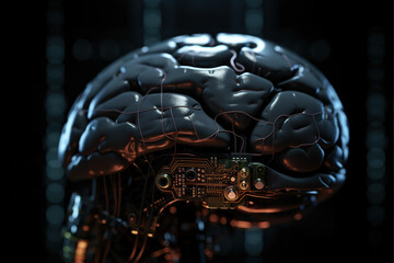 The human brain and artificial intelligence.