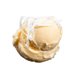 transparent of ice cream scoop