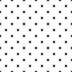 Black and white seamless pattern texture. Greyscale ornamental graphic design. Mosaic ornaments. Pattern template. Vector illustration. EPS10.