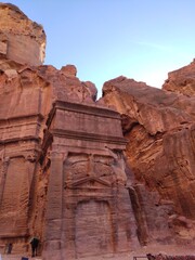 Ancient Petra City at Jordan
