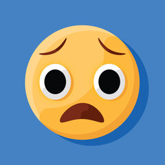 Angusihed face emoji