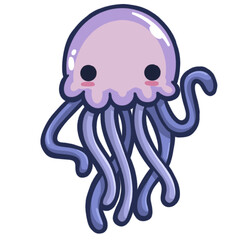 Jellyfish  cartoon character