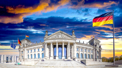 Reichstag, Berlin, Deutschland 