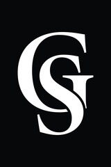 GS latter logo