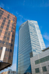 Immeubles de bureaux dans le quartier de la Part-Dieu à Lyon