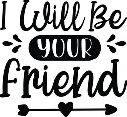 best friends svg