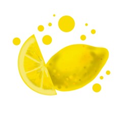 slice of lemon
