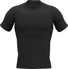 T-Shirt Compression Isolated 3D Rendering