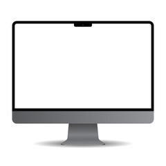 Laptop isolated vector. Gadget illustration vector. Modern computer, laptop, smartphone on a white background vector 