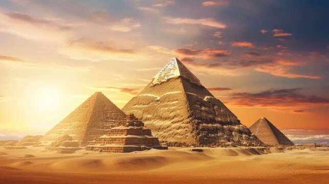 pyramids of giza