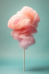 Fluffy clouds of spun sugar, a treat for the senses