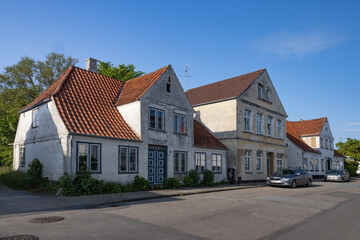 Fototapeta na wymiar Augustenborg is a harbor town on the Danish island of Als on the east coast of Jutland. It has 3,284 inhabitants,Denmark