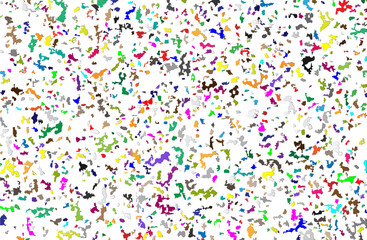 Colorful vector mosaic pattern from rainbow color palette (red, orange, violet, yellow, green, blue) colors for arts backgrounds