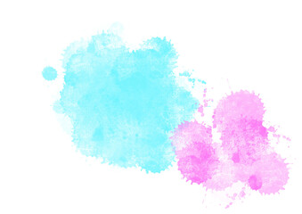 Multicolored splash background