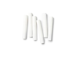 Sticks for electronic cigar isolated on white background