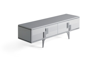 TV table isolated on white background