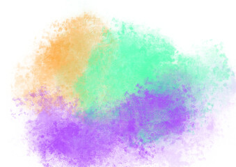 Fototapeta na wymiar Multicolored splash background