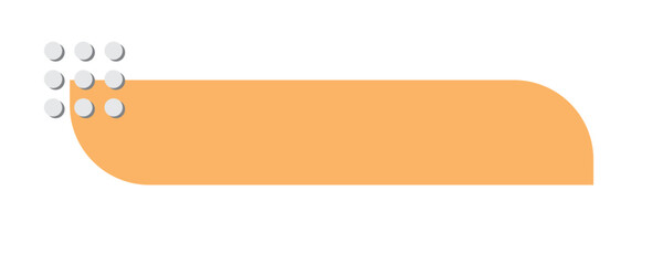 Vibrant Leaf Shape Label 1