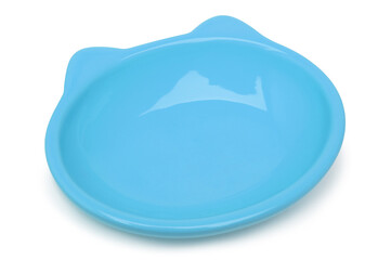 Empty ceramic bowl for pet food