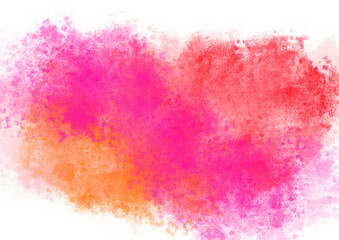 Multicolored splash background