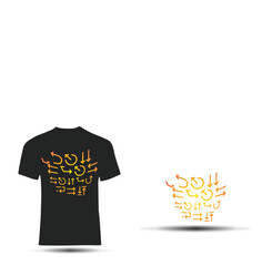 Vector new spirit typography for tshirt and print ready full print premium vector T-SHIRT DESIGN