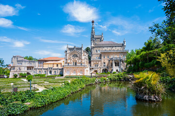 Obraz premium Palace of the National Forest of Buçaco in Portugal