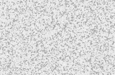 Christmas illustration with white blurred and clear snowflakes on gray background. White wallpaper.