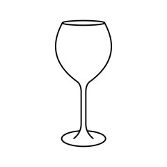Wine Glass Icon For Logos And More