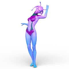 女性エイリアン