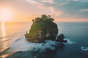 Bali Indonesia romantic holiday, generative artificial intelligence
