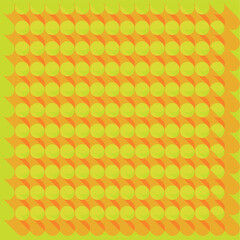 Seamless pattern. Vector image of bright color cylinders. Poster, cover template, print on fabric, packaging, business cards.