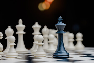 Fototapeta premium chess game