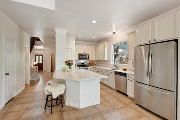 modern kitchen interior
