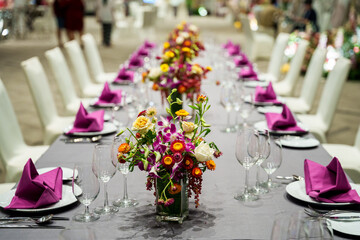 wedding table decoration