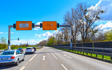 Bundesstraße 33 in Konstanz, Baden-Württemberg