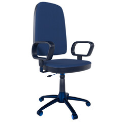 office chair isolated on transparent 