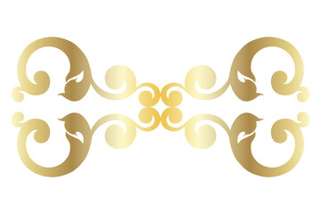 Damask vintage baroque scroll swirl. Victorian monogram heraldic shield swirl. 