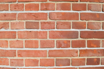 赤レンガの壁 テクスチャ